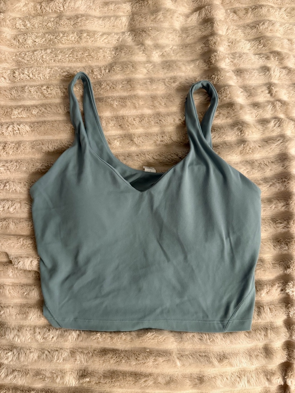Lululemon Align Tank Top - size 12 in cru blue